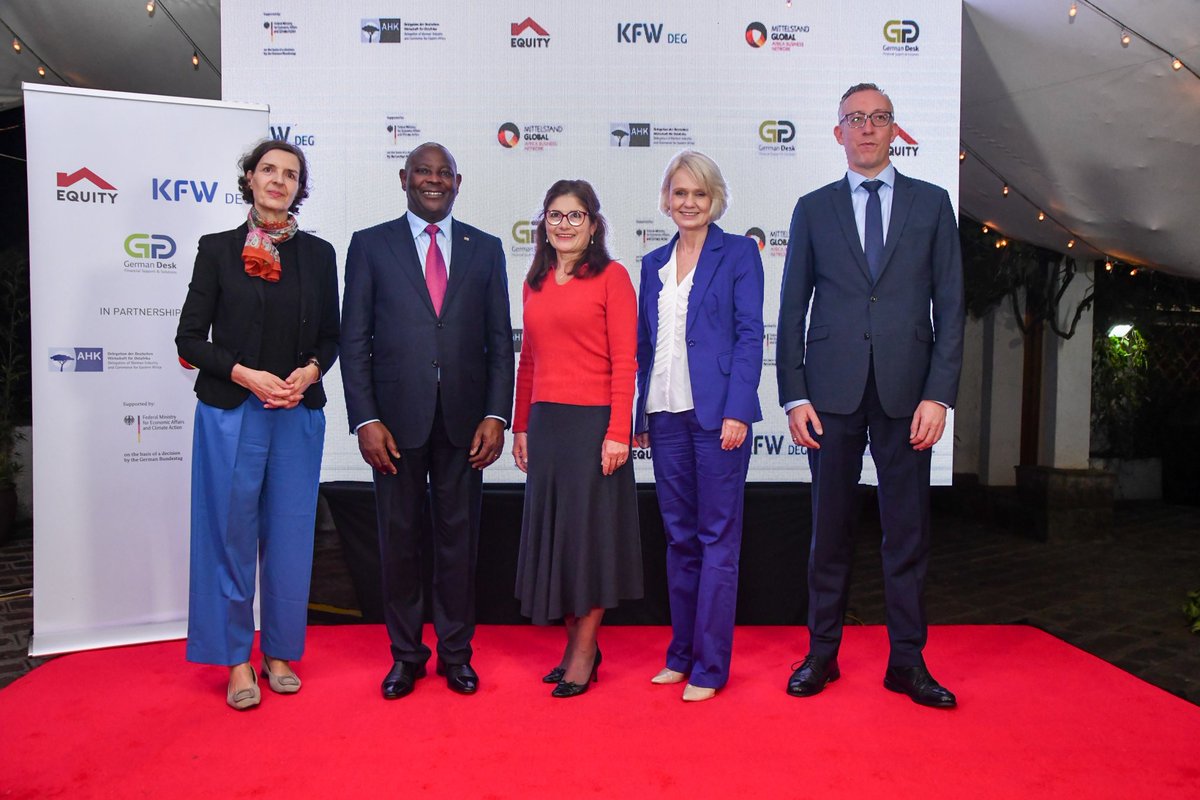 KeEquityBank's tweet photo. Equity Group and DEG – Deutsche Investitions- und Entwicklungsgesellschaft mbH, the German Development Finance Institution (DEG), have launched the German Desk for the East African market. The German Desk is part of Equity Group’s efforts to reach out to a broader range of European #SMEs and entities. The German Desk will offer a wide range of services, including account opening, trade facilitation and finance, transaction banking, credit lines, introductions, and investment through financing. These services are designed to ease and empower business linkages and support trade engagement, partnerships, and enable local companies to acquire German equipment and technology platforms. 

Read more: https://t.co/1jdpBZGKOo 

#SMEs #EquityGermanDeskLaunch #EquityGoesEurope #EuroAfricaPartnership #KaribuMember

@GermanyinKenya @KfW_FZ_int