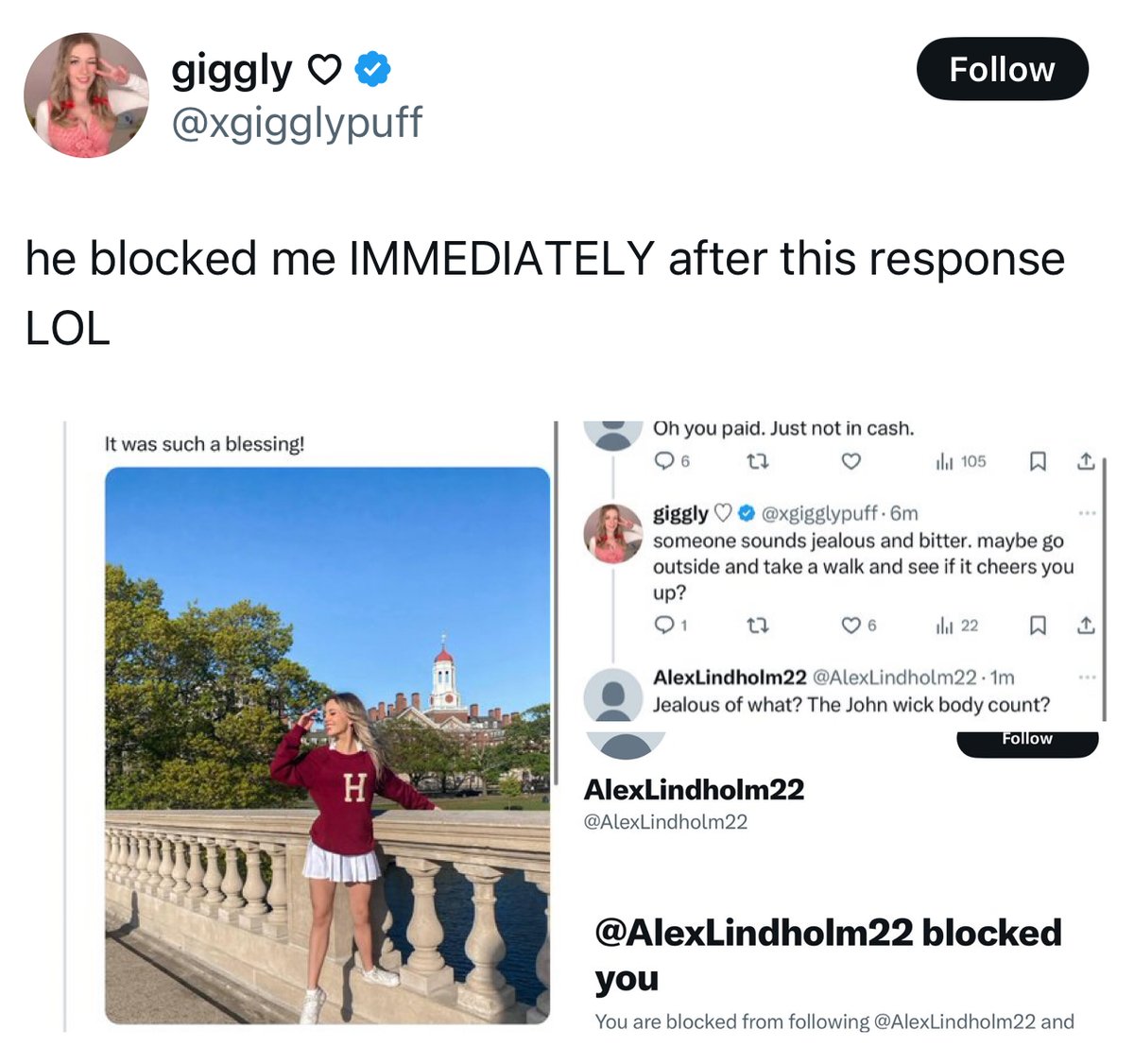 Women Posting W's tweet media