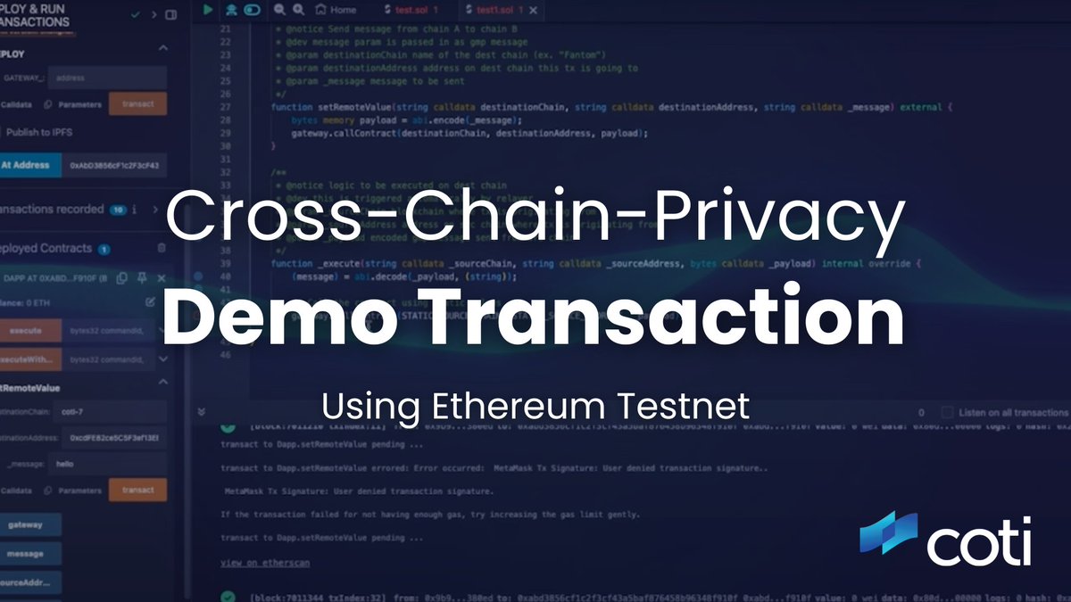 COTI Foundation tweet media