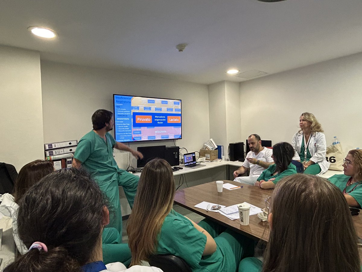 UCI La Paz (@ucilapaz) on Twitter photo Buenos días 🌞 Empezamos el jueves con una clase magistral del Dr. Millán sobre insuficiencia respiratoria y oxigenoterapia 🫁 
¿Quieres venir a rotar con nosotros? Mándanos un DM 🤗 Estamos encantados de recibir nuevos rotantes Buenos días 🌞 Empezamos el jueves con una clase magistral del Dr. Millán sobre insuficiencia respiratoria y oxigenoterapia 🫁 
¿Quieres venir a rotar con nosotros? Mándanos un DM 🤗 Estamos encantados de recibir nuevos rotantes