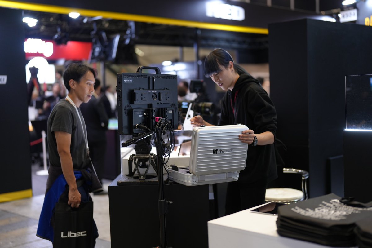 Thypoch_Japan's tweet photo. #InterBEE2024day2!
Thypoch Japanが出展するRAIDブースでは、Simera-Cはとても人気があります!ぜひブースにお立ち寄りいただき、ご相談ください。
🗓 11月13日(水)~11月15日(金)
📍 幕張メッセ ホール4 ブースNo.4001/4504
#InterBEE #ThypochJapan #SimeraC https://t.co/lqDAP7lS7j