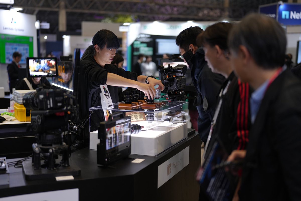 Thypoch_Japan's tweet photo. #InterBEE2024day2!
Thypoch Japanが出展するRAIDブースでは、Simera-Cはとても人気があります!ぜひブースにお立ち寄りいただき、ご相談ください。
🗓 11月13日(水)~11月15日(金)
📍 幕張メッセ ホール4 ブースNo.4001/4504
#InterBEE #ThypochJapan #SimeraC https://t.co/lqDAP7lS7j