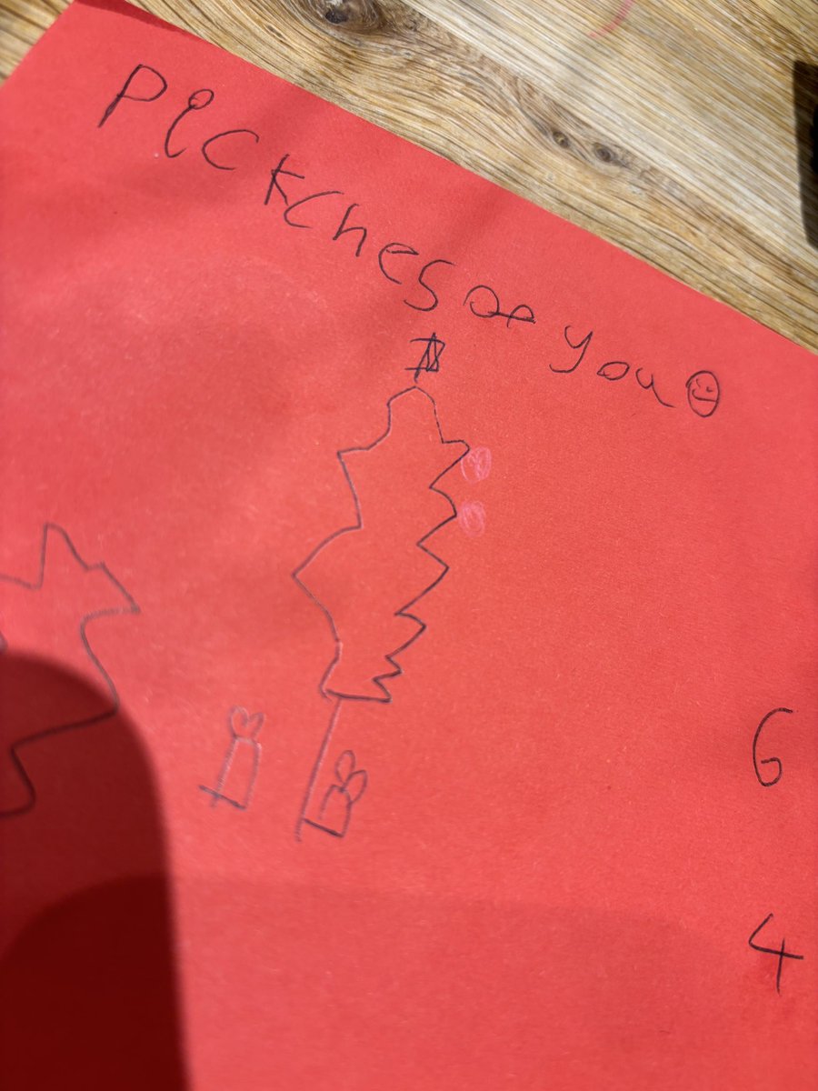 jacobbizley's tweet photo. My 6 year old told me he was going to write a list of his favourite songs…he started and stopped with Pictures of You…very proud @thecure @RobertSmith https://t.co/alLWo8V3MV