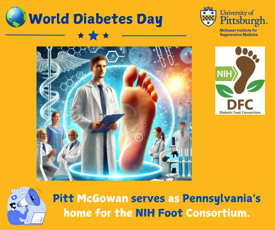 Today on #WorldDiabetesDay, we’re raising awareness about diabetes and its impact. 🌍💔 At Pitt McGowan, we’re not just healing tissues – we’re restoring hope. 💙 #DiabetesAwareness💙.