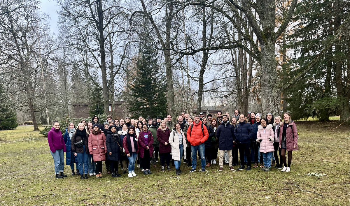 Glad to be in the #oncosys two-days science retreat in Lammi biological station! Lots of presentations, posters and being together.  And of course sauna and swimming in lake. 😎 feeling privileged to work these brilliant young researchers.