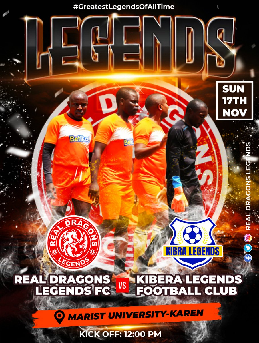 RealDragonsFc's tweet photo. NEXT MATCH
🔴⚪⚫

🆚  Delta Force 1 F.C
🗓️ 17th November, 2024
⏰ 2:00pm
🏟️ Marist University 
📍 Karen

We're back!

After a lengthy password recovery process, on a sportier note, on Sunday we have some well seasoned action against "opponents coming from unknown". https://t.co/Wp8RHsdqas