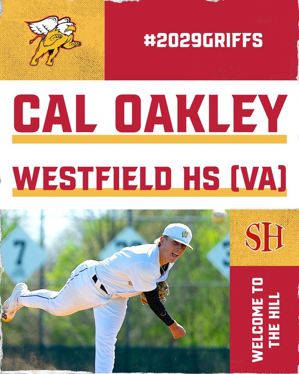 SHGriffBaseball's tweet photo. Welcome to the Hill @oakley_cal 
   𝗥𝗛𝗣-𝗜𝗙
   𝟱'𝟭𝟭 / 𝟭𝟳𝟱
   𝘔𝘢𝘫𝘰𝘳: 𝗕𝘂𝘀𝗶𝗻𝗲𝘀𝘀 𝗦𝘁𝗮𝘁𝗶𝘀𝘁𝗶𝗰𝘀 
   𝘚𝘶𝘮𝘮𝘦𝘳: 𝗫𝗽𝗿𝗲𝘀𝘀 𝗡𝗮𝘁𝗶𝗼𝗻𝗮𝗹
#2029Griffs https://t.co/A3m3GxTJ30