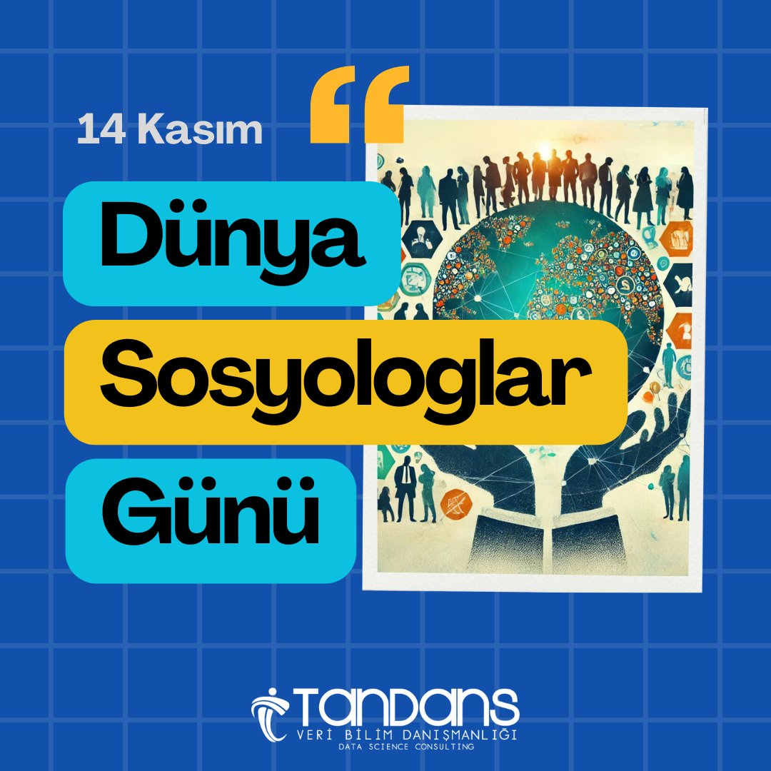 Dünya Sosyologlar Günü Kutlu Olsun! 🌍🔍

Bugün, toplumların derin yapısını analiz eden, sosyal dinamikleri sorgulayan ve geleceğe dair çözümler üreten sosyologların günü! Toplumsal olayları, değişimi ve gelişimi daha iyi anlayabilmemiz için verdikleri emeklere teşekkür ederiz.