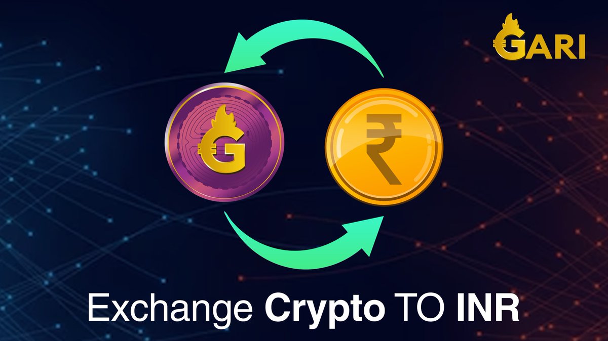 GARI - World's Biggest Web3 Social Community🔥 (@thegarinetwork) on Twitter photo Exchange Crypto to INR directly!
Here you go:
1. In the <a href="/Chingari_IN/">Chingari - Largest Web3 Social App 🔥</a> App (Powered by <a href="/seracleofficial/">Seracle</a> )
💰 Deposit/Earn GARI Tokens ⏩ Wallet ⏩ Sell GARI to INR - Quick and seamless!
2. Through Top Exchanges
Trade on platforms like <a href="/bitbns/">BNS</a> , <a href="/giottus/">Giottus Crypto Exchange</a> , and more for flexible Exchange Crypto to INR directly!
Here you go:
1. In the <a href="/Chingari_IN/">Chingari - Largest Web3 Social App 🔥</a> App (Powered by <a href="/seracleofficial/">Seracle</a> )
💰 Deposit/Earn GARI Tokens ⏩ Wallet ⏩ Sell GARI to INR - Quick and seamless!
2. Through Top Exchanges
Trade on platforms like <a href="/bitbns/">BNS</a> , <a href="/giottus/">Giottus Crypto Exchange</a> , and more for flexible