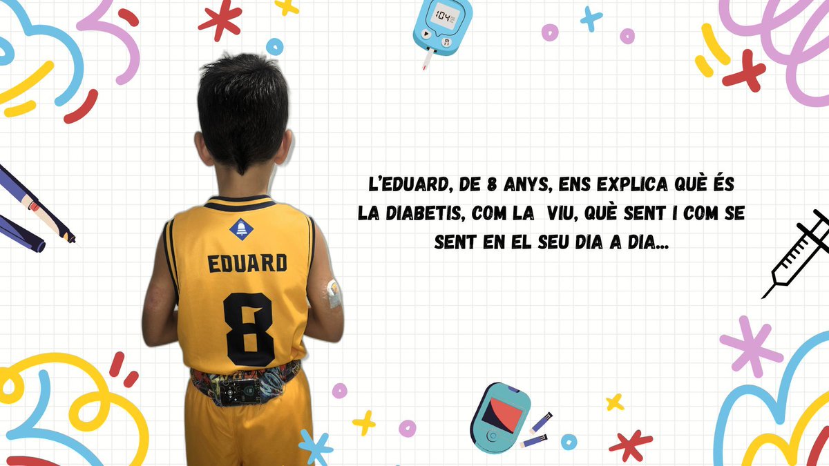 🌍 Dia Mundial de la Diabetis 🌍

L’Eduard, un nen de 8 anys a qui li van diagnosticar Diabetis Mellitus fa 2 anys i mig, és el fill de la Gemma, companya nostra de CLILAB Diagnòstics.

L’Eduard, a través del relat “La diabetis als ulls d’un infant”, una conversa entre ell i una