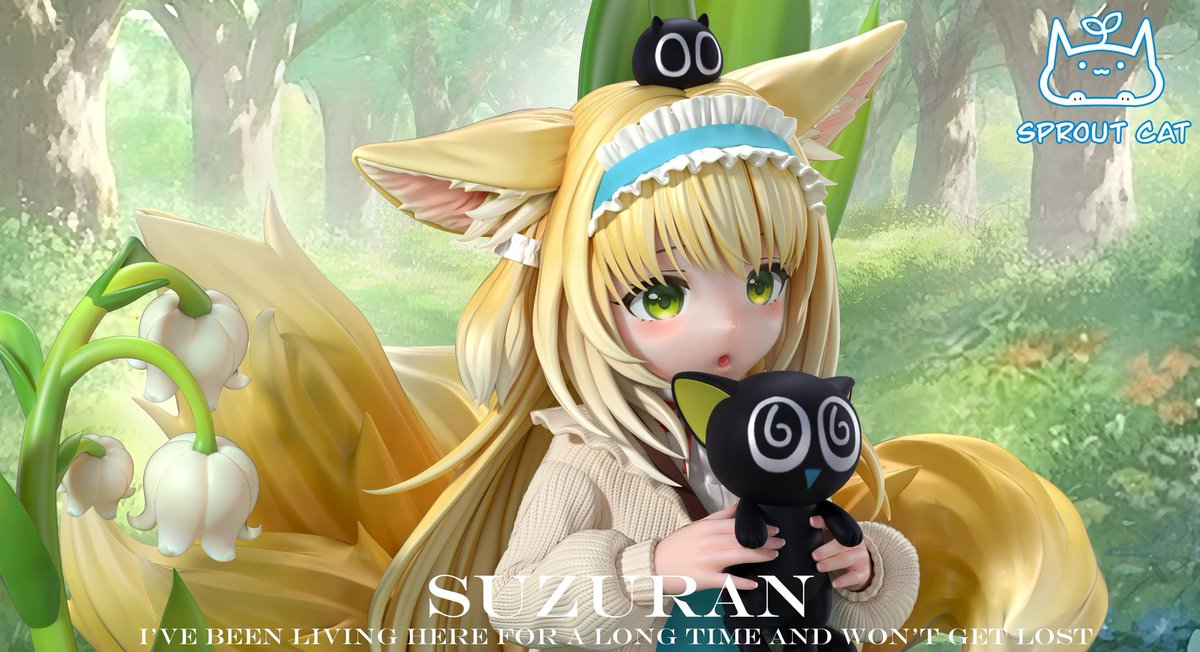 SPROUTcat001's tweet photo. Arknights Suzuran Resin Statue
Open for pre-order today
Overseas pre-order link is now open https://t.co/l0CaZ0F5TG