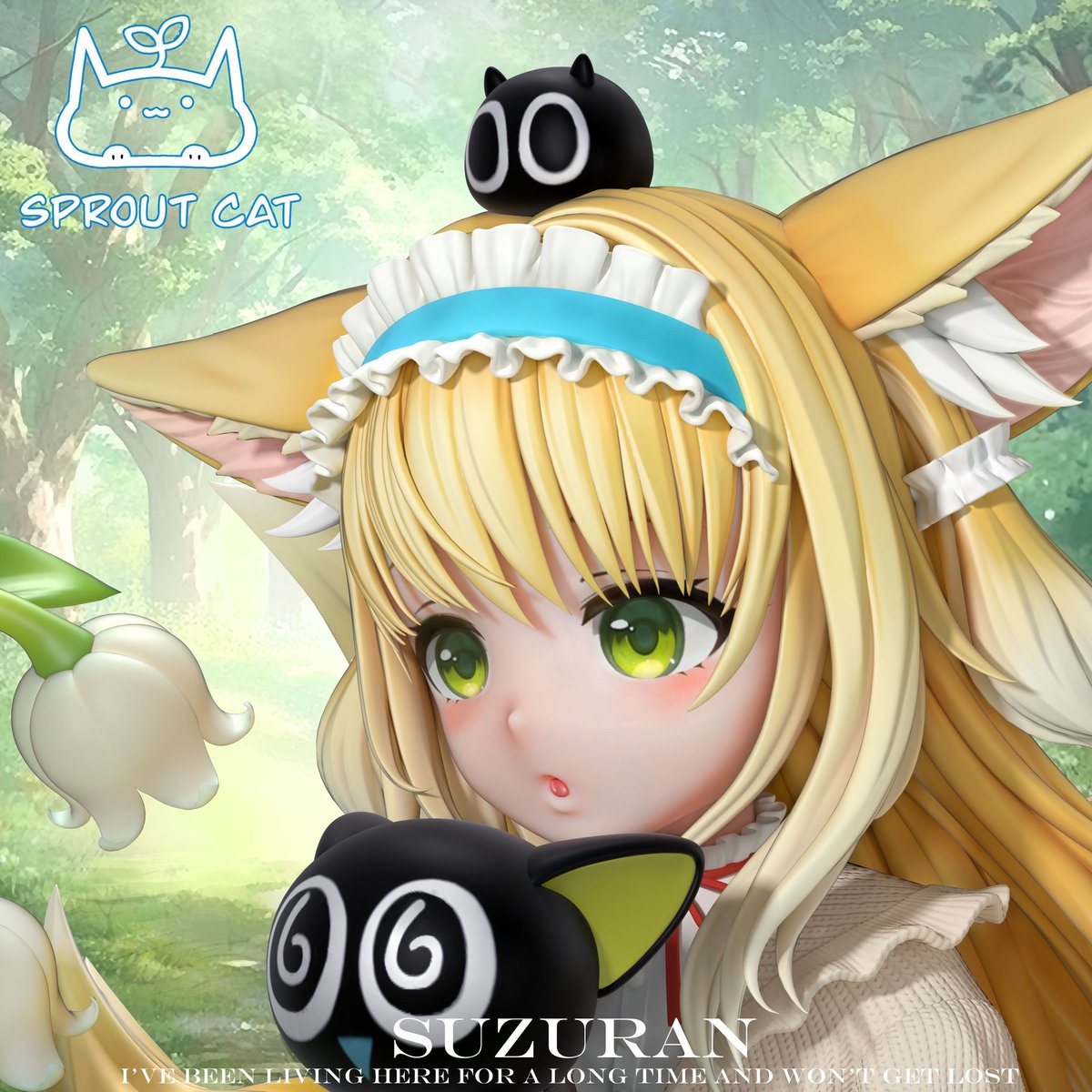 SPROUTcat001's tweet photo. Arknights Suzuran Resin Statue
Open for pre-order today
Overseas pre-order link is now open https://t.co/l0CaZ0F5TG