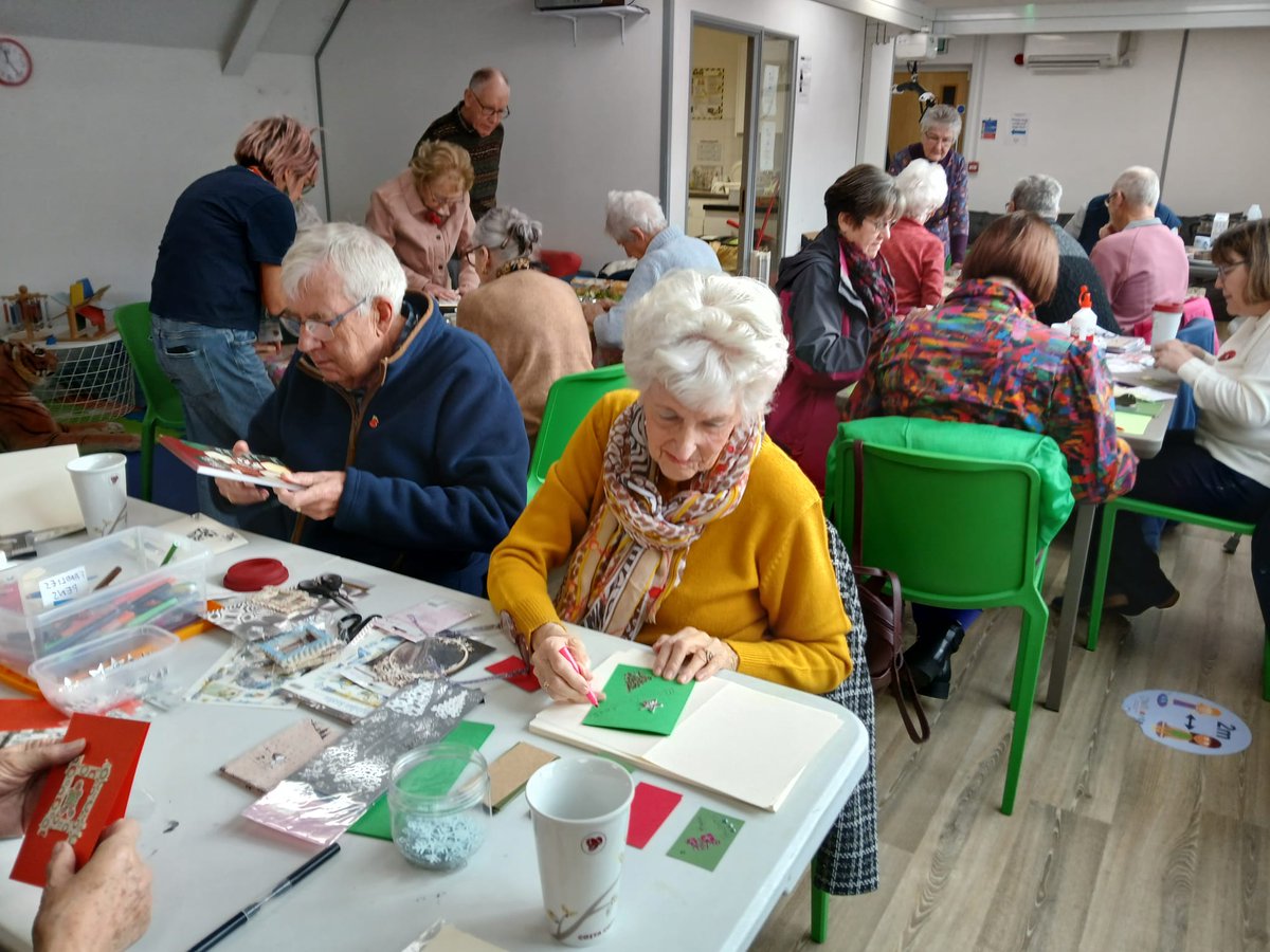 Our amazing Grandparents Group have been hard at work crafting beautiful decorations for the Stroud Christmas Tree Festival at St Laurence Church! ✨

Their decorations will feature on the Allsorts tree, which will join 100 others decorated by charities, schools &amp; local groups.🎄
