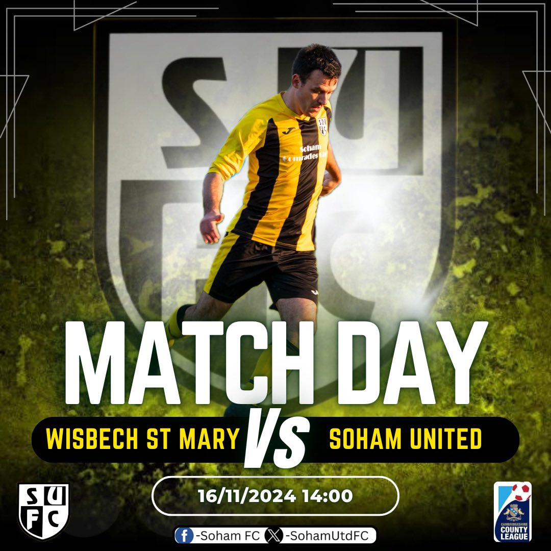 This weekend we take the long drive over to Wisbech. Both teams are in good form this should be a good game.