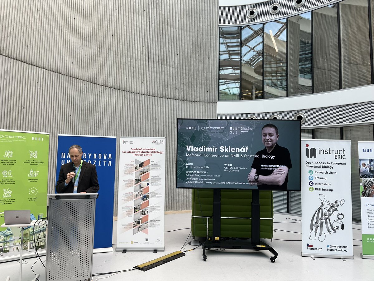 Claudia Alen Amaro (@claudialenamaro) on Twitter photo The <a href="/CEITEC_Brno/">CEITEC</a> director <a href="/PlevkaLab/">Plevka Lab</a> remembers the organisation by Vladi of the <a href="/instructhub/">Instruct-ERIC</a> Biennial Structural Biology Conference in 2017 and the impact in his personal career The <a href="/CEITEC_Brno/">CEITEC</a> director <a href="/PlevkaLab/">Plevka Lab</a> remembers the organisation by Vladi of the <a href="/instructhub/">Instruct-ERIC</a> Biennial Structural Biology Conference in 2017 and the impact in his personal career