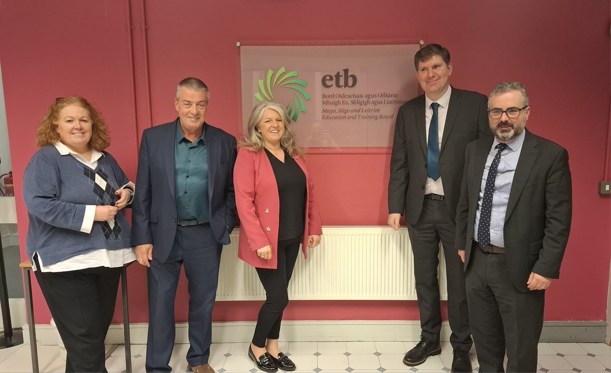 MSLETB (@msletb) on Twitter photo We welcomed <a href="/FastrackintoIT/">Fastrack into Information Technology (FIT)</a> to our Carrick-on-Shannon campus to discuss potential collaboration on several exciting, innovative projects. This partnership aims to enhance opportunities for skills development & foster technological innovation within Mayo, Sligo & Leitrim #MSLETB We welcomed <a href="/FastrackintoIT/">Fastrack into Information Technology (FIT)</a> to our Carrick-on-Shannon campus to discuss potential collaboration on several exciting, innovative projects. This partnership aims to enhance opportunities for skills development & foster technological innovation within Mayo, Sligo & Leitrim #MSLETB