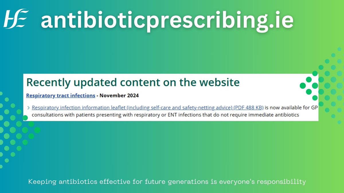 Antibiotic Prescribing (@antibioticpresc) on Twitter photo Respiratory infection information leaflet including self-care and safety-netting advice, added to our What's New page bit.ly/3qwE3dN Respiratory infection information leaflet including self-care and safety-netting advice, added to our What's New page bit.ly/3qwE3dN