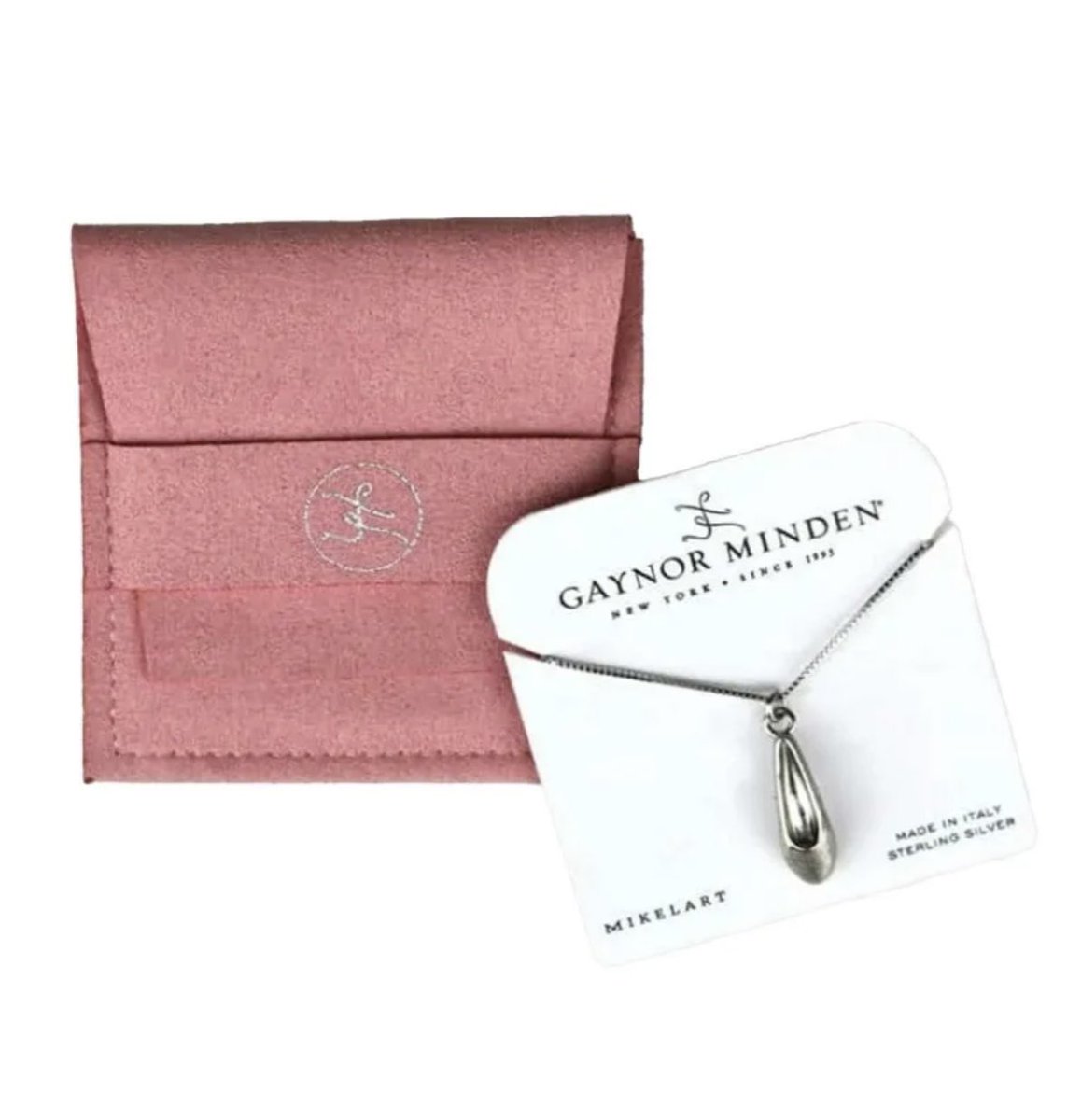 StarliteDirect's tweet photo. CHRISTMAS PROMOTION: 20% off Gaynor Minden En Pointe Necklace &amp; Gaynor Minden Reverence Necklace 🩰 

Handmade in Italy from sterling silver using the ancient technique of lost-wax casting. Packaged in a velvet pouch. 

https://t.co/oEsRWhFf6G https://t.co/iZod6wyaIL