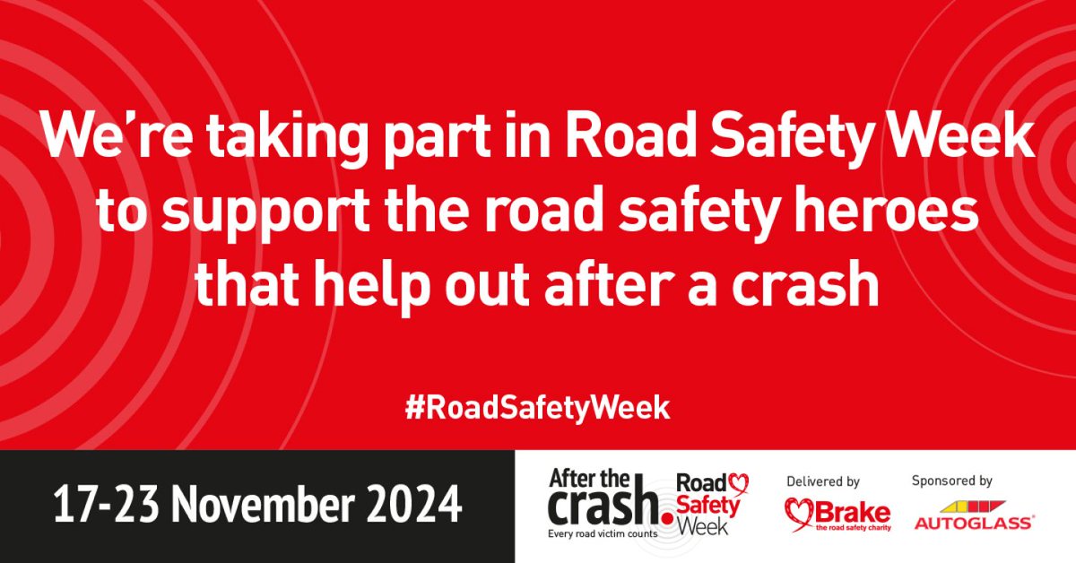 Next week is #RoadSafetyWeek and we'll be taking part in various activities in school so that children can learn about the people who help us after a crash &amp; celebrate their road safety heroes. <a href="/Brakecharity/">Brake, the road safety charity</a>