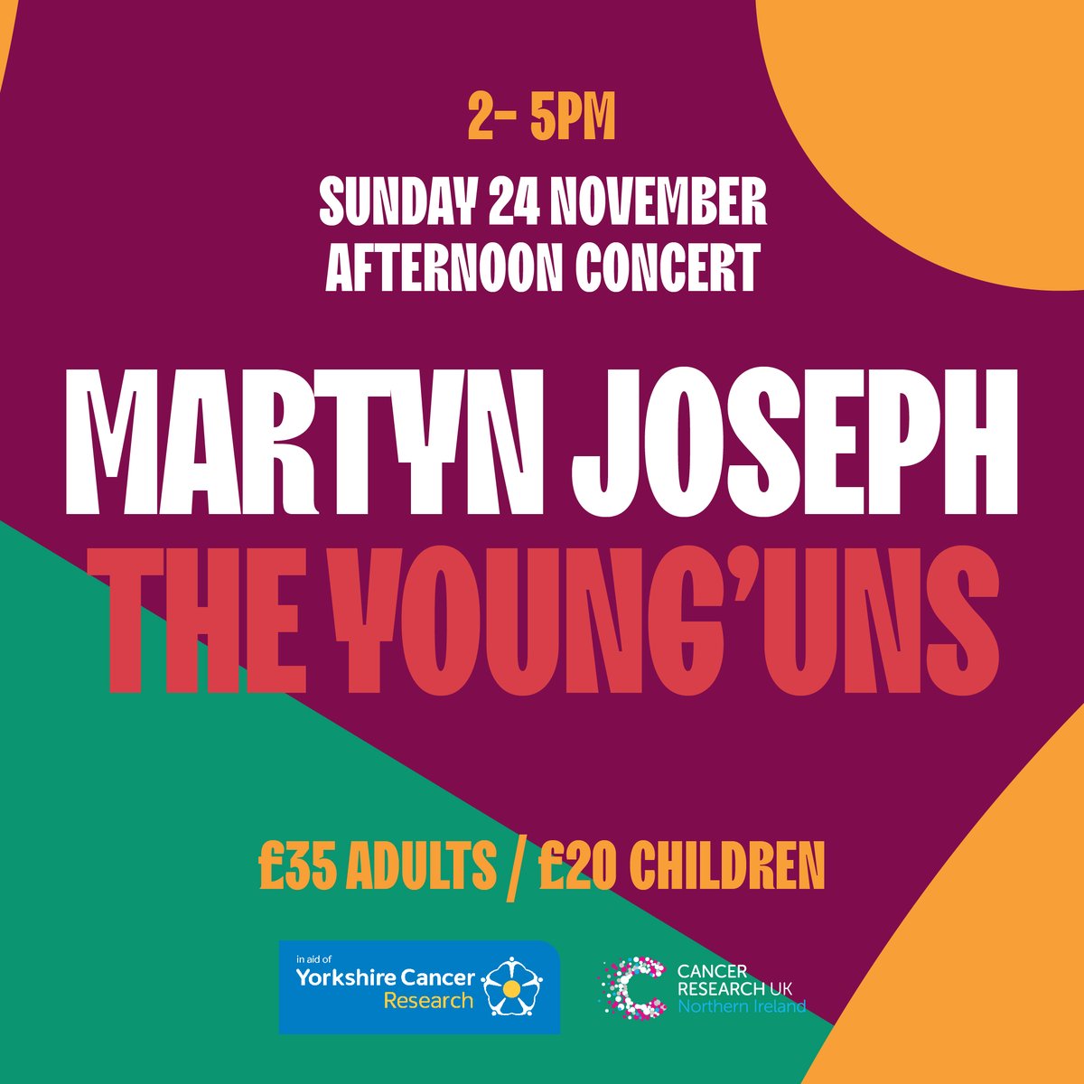 Martyn Joseph (@martyn_joseph) on Twitter photo Very much looking forward to joining my friends <a href="/theyoungunstrio/">The Young'uns</a> for this very special show at <a href="/PeniParamount/">Penistone Paramount</a> raising funds for <a href="/yorkshirecancer/">Yorkshire Cancer Research</a> and <a href="/CR_UK/">Cancer Research UK</a> Itโs going to be a wonderful night so grab a ticket from penistone.admit-one.eu/?p=details&eveโฆ #folkcancer Very much looking forward to joining my friends <a href="/theyoungunstrio/">The Young'uns</a> for this very special show at <a href="/PeniParamount/">Penistone Paramount</a> raising funds for <a href="/yorkshirecancer/">Yorkshire Cancer Research</a> and <a href="/CR_UK/">Cancer Research UK</a> Itโs going to be a wonderful night so grab a ticket from penistone.admit-one.eu/?p=details&eveโฆ #folkcancer