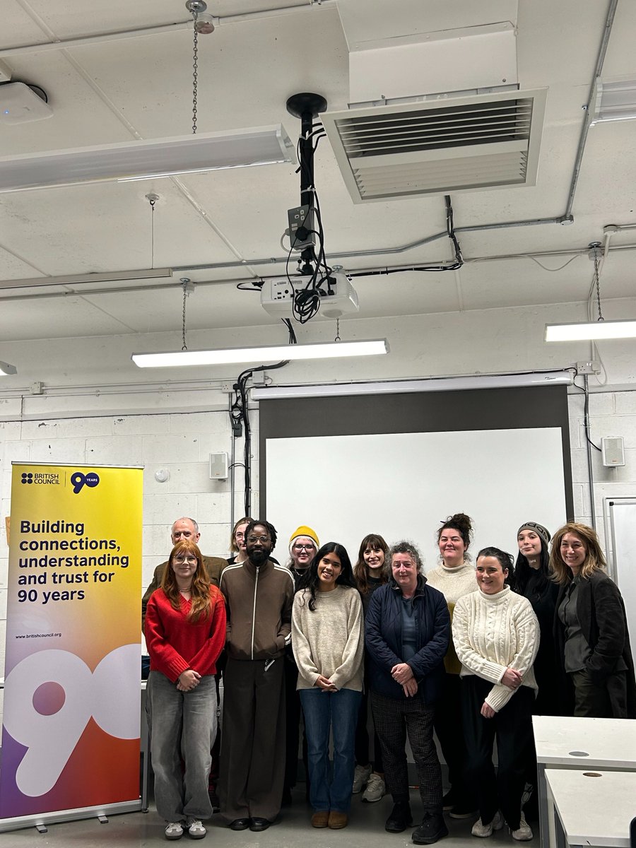 ieBritish's tweet image. 👏That's a wrap on #TechforHumanity 2024!
We spent the last 2 days at @NCAD_Dublin with facilitator Mike Lloyd, @creativefutur16 & our students who explored using AI technology to make recommendations for positive change
We can't wait to reveal the winners of the workshop!