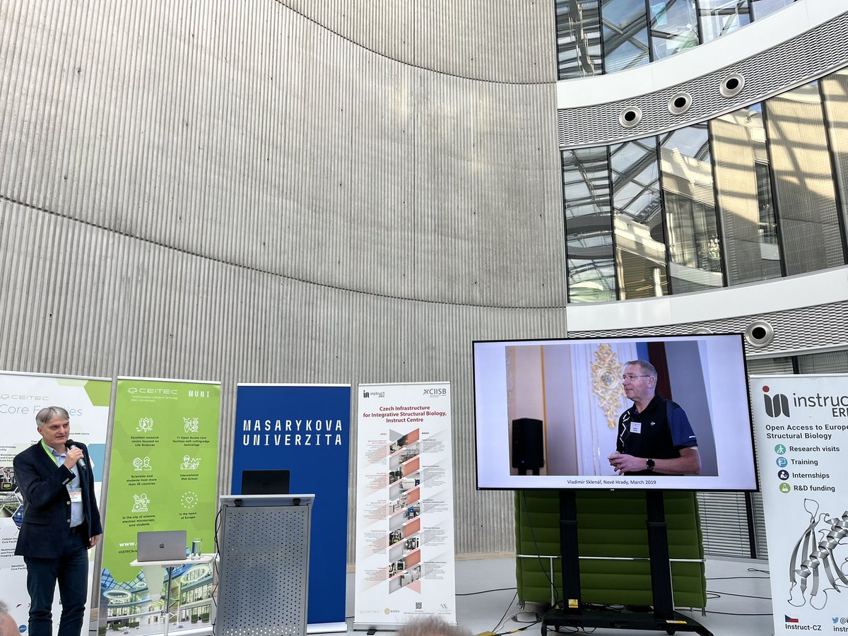 Claudia Alen Amaro (@claudialenamaro) on Twitter photo Integrated Structural Biology in Czech Republic <a href="/CIISBInstructCZ/">CIISB Instruct-CZ</a> evolution and the crucial role of Vladimir Sklenar and <a href="/CEITEC_Brno/">CEITEC</a> is told by Jan Dohnalek
Origins story of <a href="/instructhub/">Instruct-ERIC</a>! Integrated Structural Biology in Czech Republic <a href="/CIISBInstructCZ/">CIISB Instruct-CZ</a> evolution and the crucial role of Vladimir Sklenar and <a href="/CEITEC_Brno/">CEITEC</a> is told by Jan Dohnalek
Origins story of <a href="/instructhub/">Instruct-ERIC</a>!