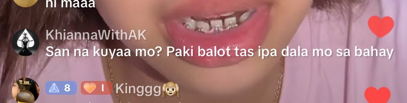 kionasdr's tweet photo. Pati si live ni Aleyah (Sister nila Maxie) nambabkod toh 😭

Sagot pa ni Aleyah sige daw paguwi isasako niya agad HAHHAHA https://t.co/AhUDCM7mFH