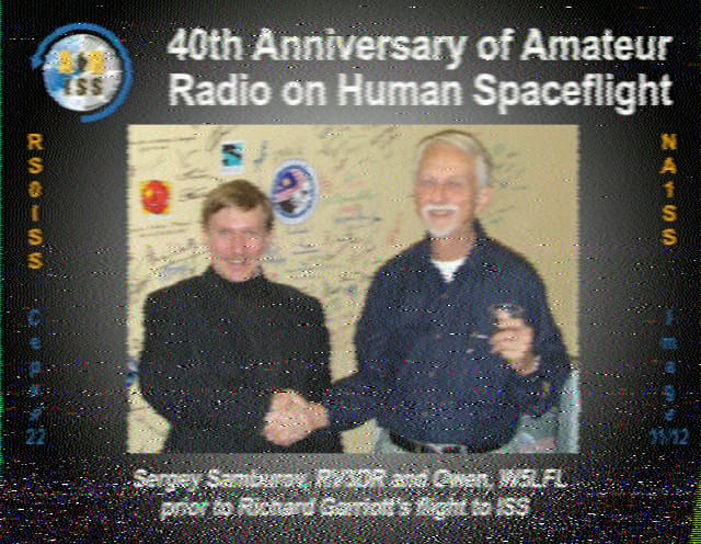 ISS SSTV 13/11/2024 22:11z Rig. Wouxun handy / 2ele arrow /robot36 app (LOS)