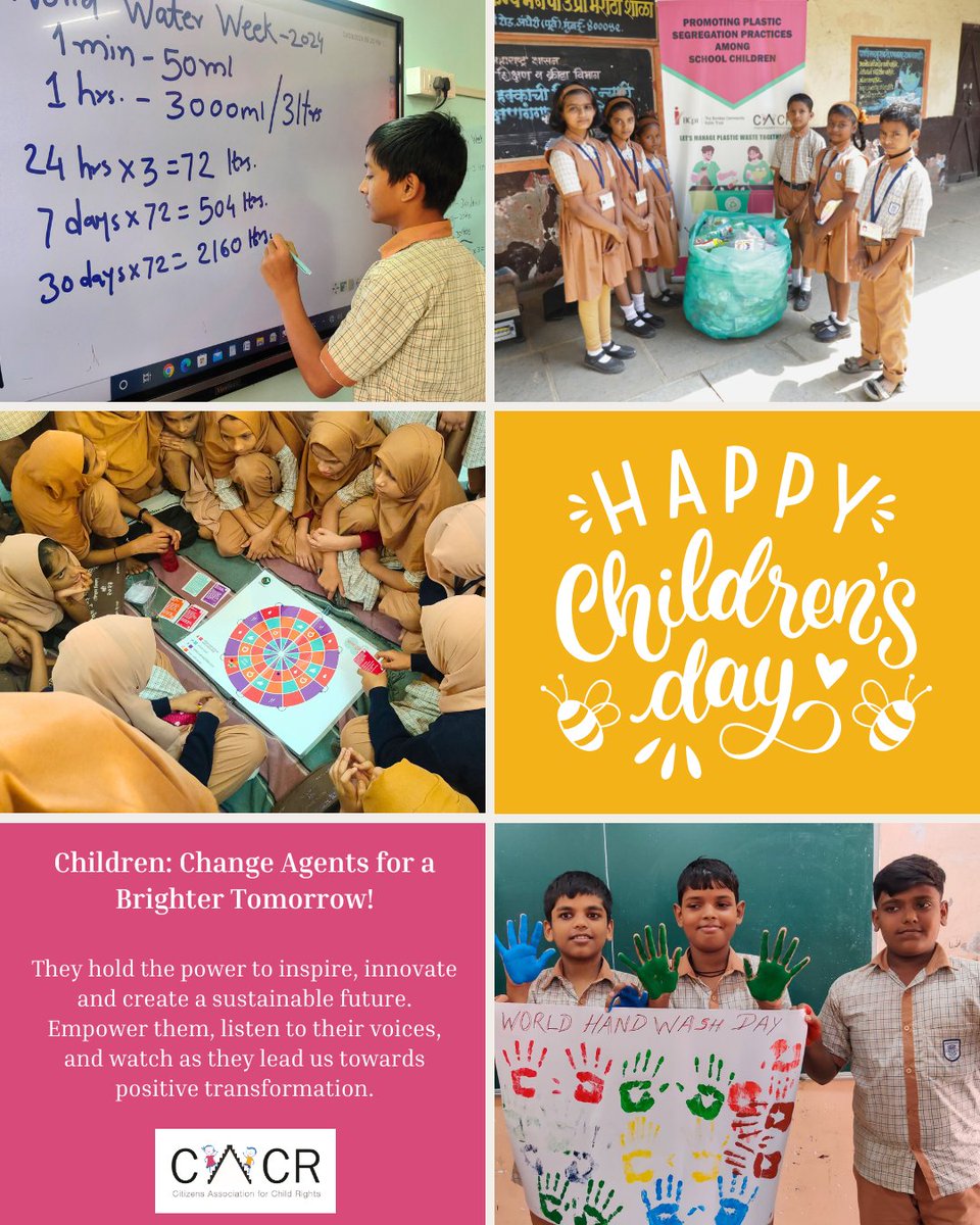 Every child is special and deserves a life full of colors, happiness, and hope. We wish everyone a very Happy Children's Day and further strengthen our commitment to work with and for children. Together, let's make it a happier and safer world for children to thrive! #14thnov