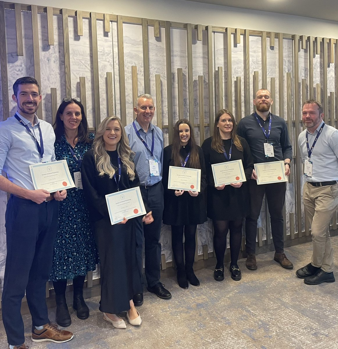 Celebrating excellence in early career research at #PSIConf24👏
Congratulations to Aimee Walsh, winner of the <a href="/DCPPSI/">PSI Clin. Psychology</a> Early Career Clinical Research Award at this year’s Conference. These presentations showcase the future of clinical psychology. Thank you to all participants for