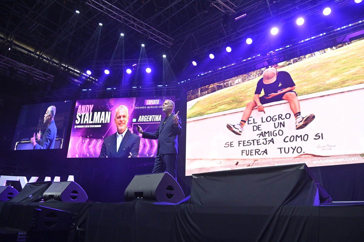 AndyStalman's tweet photo. Una marca con propósito es más que un negocio: es una brújula que inspira, un vehículo de esperanza y humanidad. Porque el futuro de las marcas será humano o no será. https://t.co/tck6dBMe36