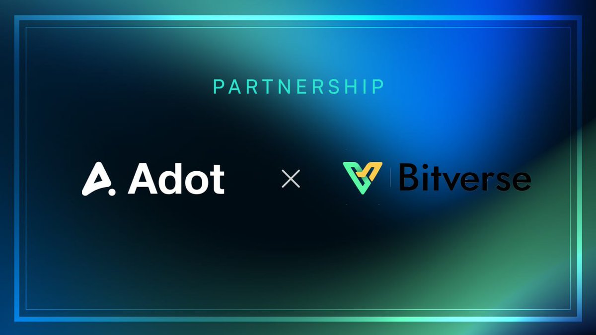 Adot_web3's tweet image. 🚀Excited to share our partnership with @BitverseApp, the trailblazers of Native DEX &amp;amp; Points DEX!

🔥 Together, we're transforming #Web3 with: 
• Comprehensive search engine for on-chain data
• 100x leverage trading 
• No entry barriers

A new era of #DecentralizedTrading  &amp;amp;