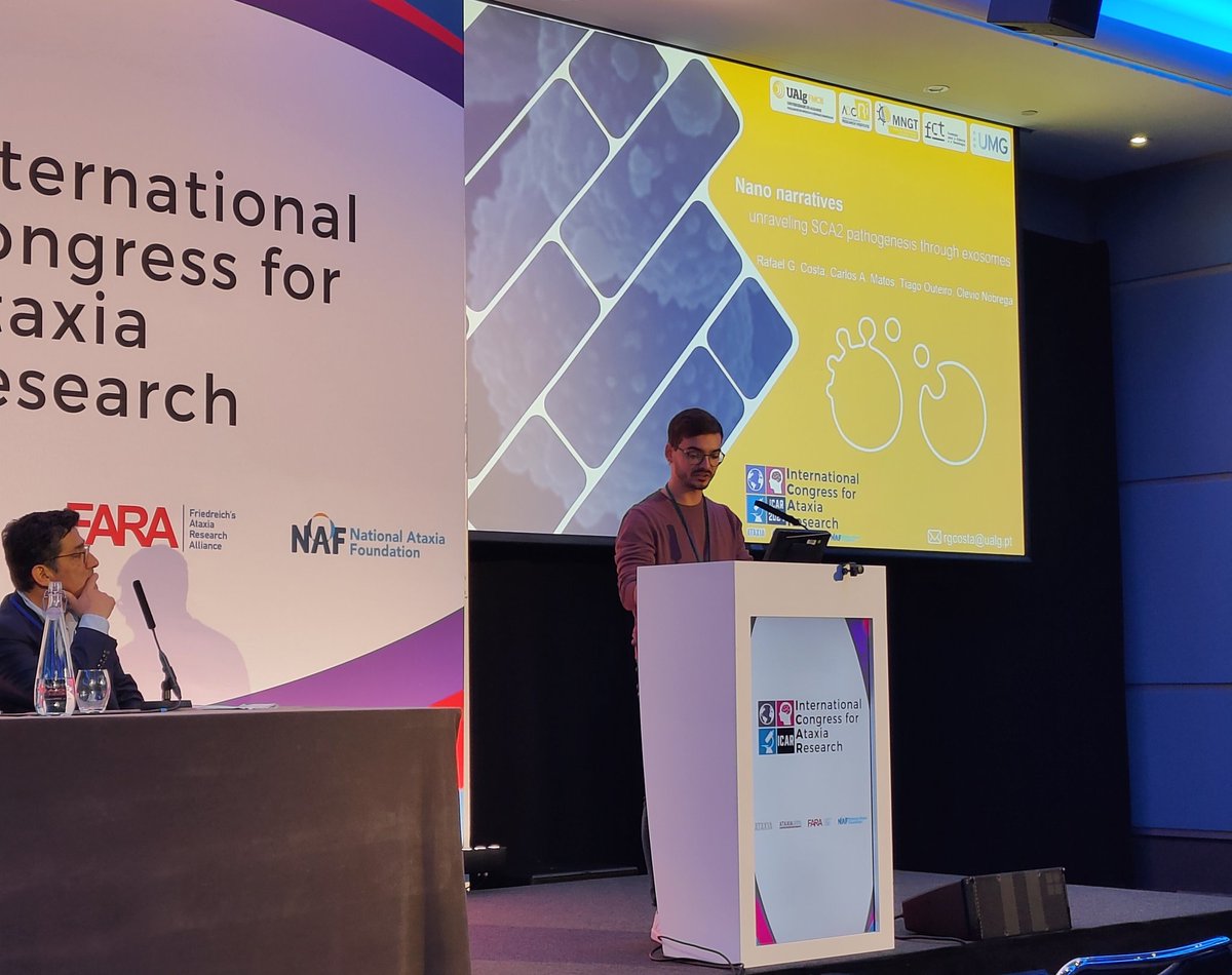 Clevio_Lab's tweet image. Second flash talk by our group in #ICAR2024! Great work @RafaelGCos 

#AtaxiaUK #AtaxiaAwareness #AtaxiaResearch #Research