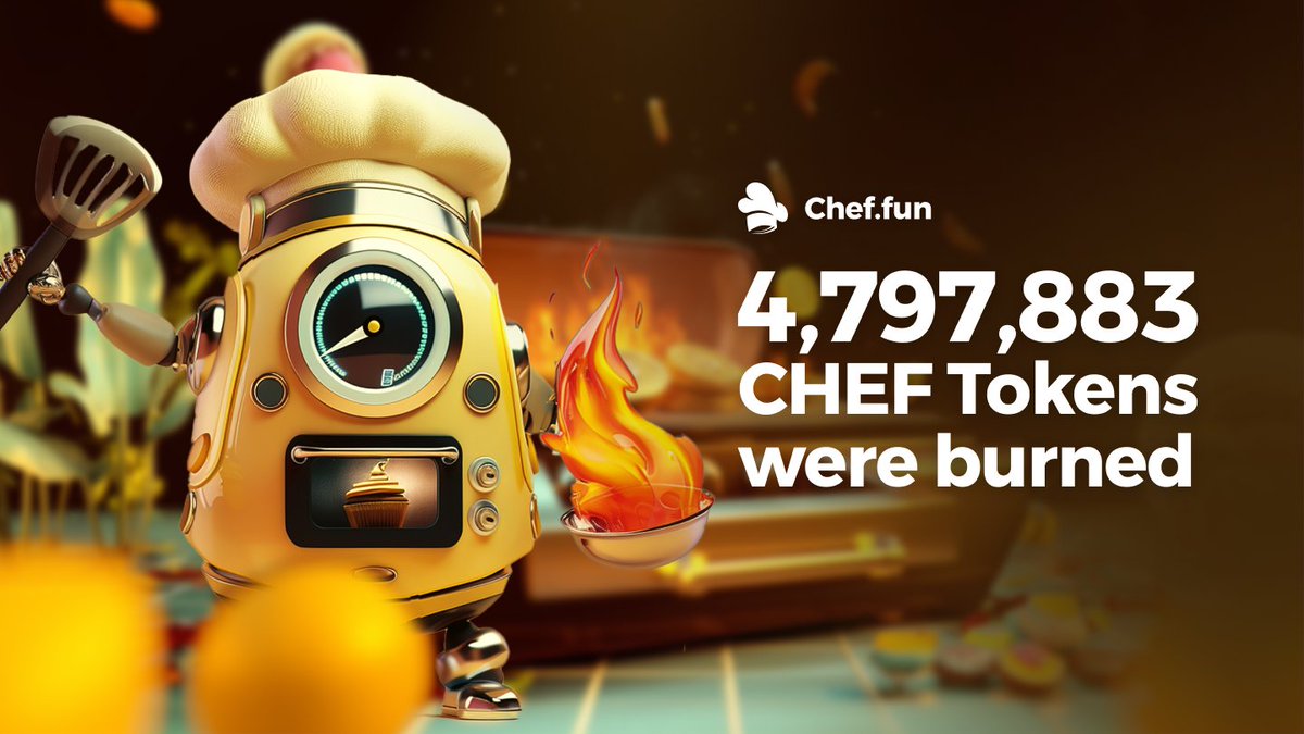 Did you know that 40% of all revenue generated on Chef.fun is automatically reinvested into buying back and burning tokens? This strategic approach helps reduce token supply, supporting long-term value for the community.