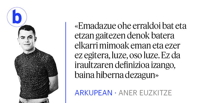 berria's tweet photo. ✍️'Nekez', @anereuzkitze​ren #Arkupean zutabea, gaur BERRIAn. Irakurri osorik, hemen 👇🏿
https://t.co/Nt1lIdOxnX https://t.co/QEbU2vxZQi