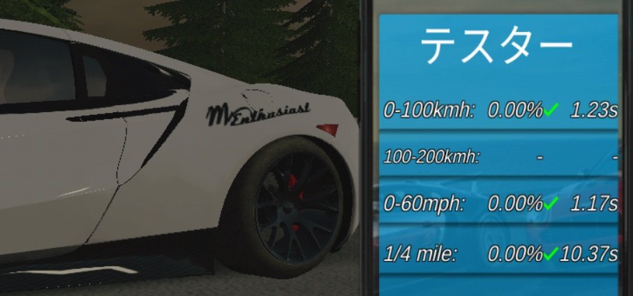 Matiya_engine's tweet photo. タービュランスR　テスト結果 https://t.co/CB74eH83bg