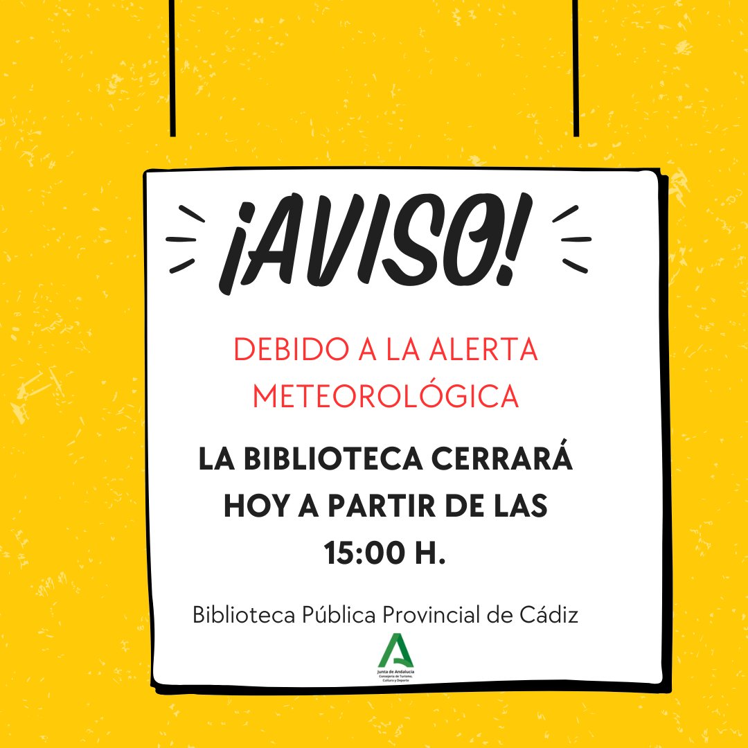 Nos vemos obligados a cerrar esta tarde.

¡ Mañana volvemos !