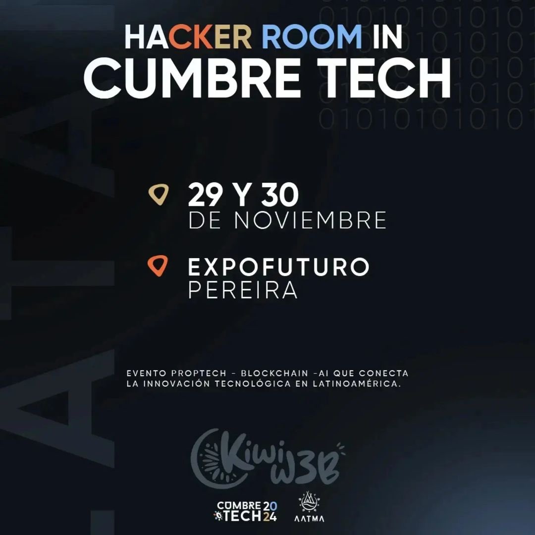 ¡Tenemos el honor de presentar a uno de nuestros Community Partners! 🌟 @cryptoversidad_ se une a la Hacker Room en CumbreTech. ¡Prepárense para una experiencia inolvidable! #CumbreTech2024 #Blockchain #Innovación