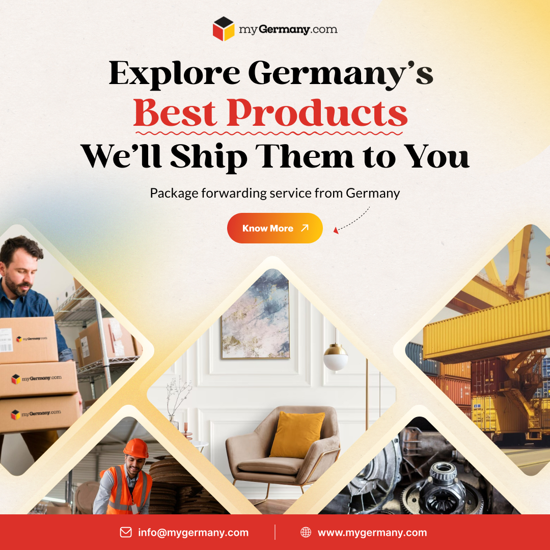 myGermanycom's tweet photo. Want amazing German products? We’ll ship them straight to you! 🚚
With our Packaging &amp; Forwarding Service, get your favorite items from Germany fast.
Shop now at [https://t.co/b9M9tmAvNY]! 🌟

#ShopGermany #GermanProducts #mygermany #InternationalShipping #GlobalDelivery https://t.co/doZ3nbaLUc