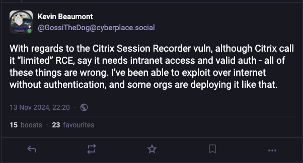 Thank you, Kevin

cyberplace.social/@GossiTheDog/1…