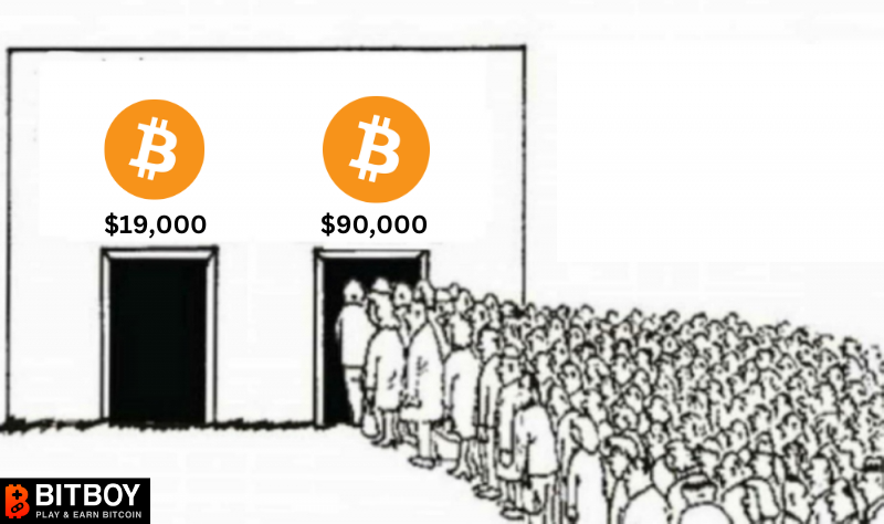BitboyOne's tweet photo. We know it is hard, but don't wait $BTC to reach $100,000 before you buy your first Bitcoin.
#BITCOIN_ATH #BitBoyGaming #BitBoyOne https://t.co/sp24Uigmzz