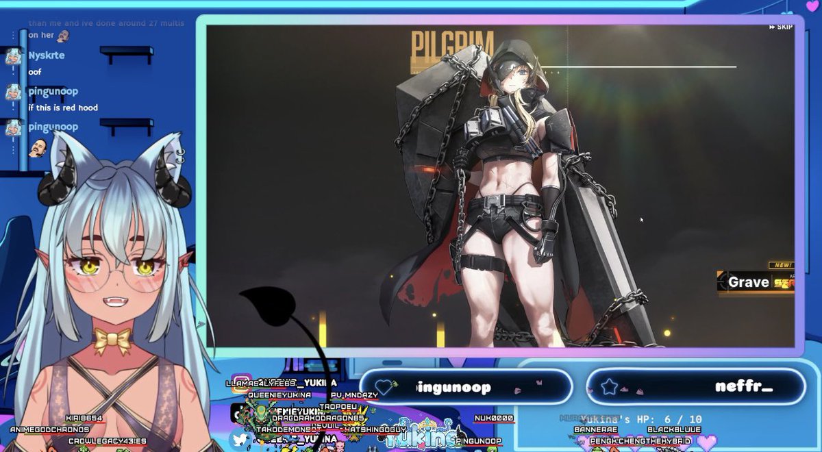 Yukina the Ice Succubus Vtuber 🩵 tweet media