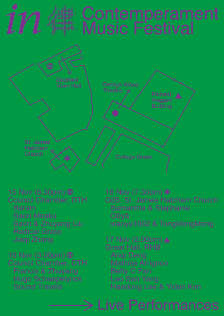 This weekend: Live Performances at Contemperament Music Festival