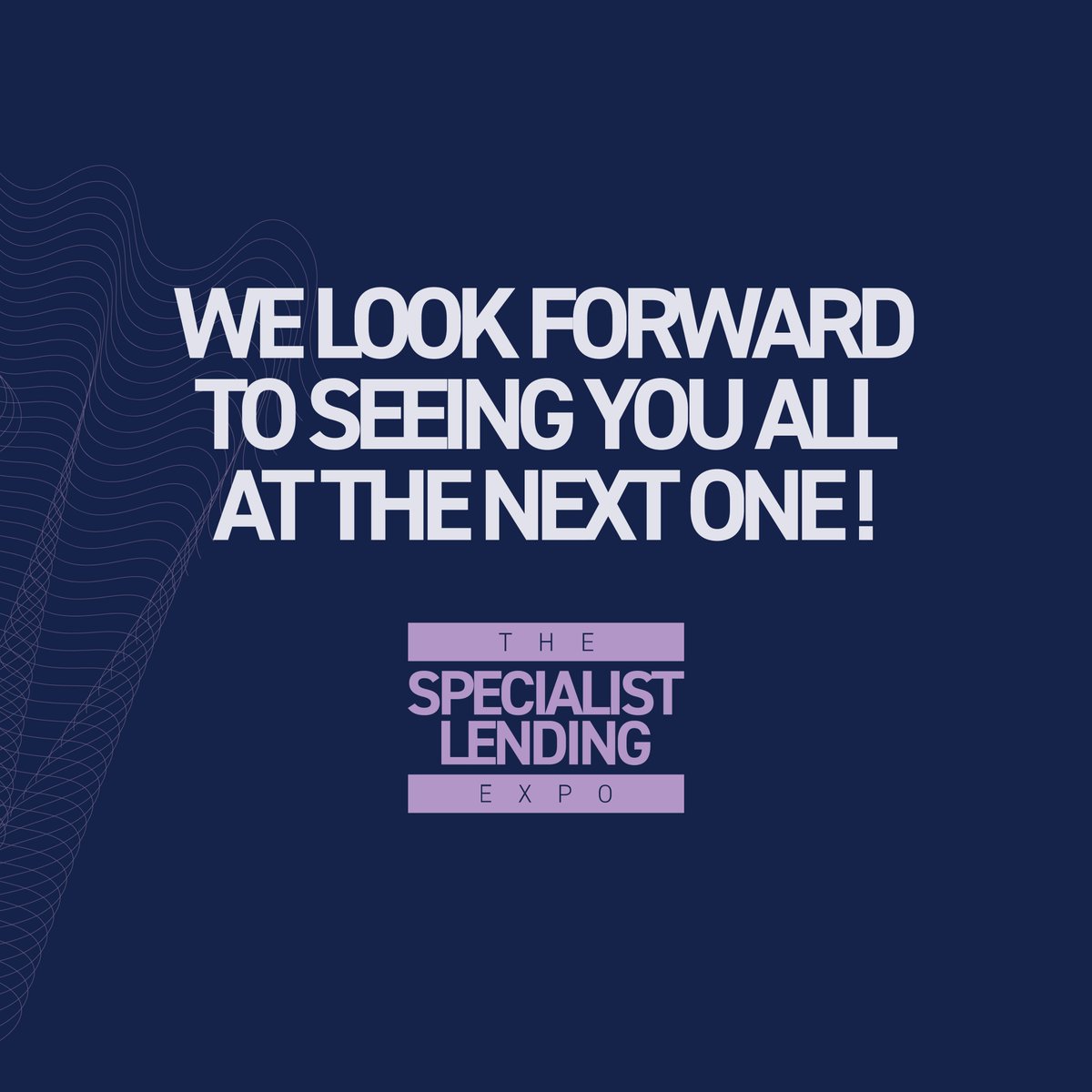 A huge thank you to all our lender partners, key speakers and attendees for making The Specialist Lending Expo such an incredible success; we are absolutely blown away by the positive feedback we have already received!💜