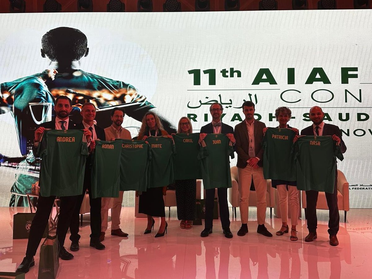 🚀 Very proud to have organized the 11th AIAF Congress in Riyadh! 

Thank you <a href="/aiaflaw/">AIAF</a> &amp; <a href="/saudiff_en/">Saudi Arabian Football Federation</a>, as well as everyone who joined us for discussions that will shape the future of football law. 

Let’s continue building a stronger, more connected football community! ⚽📚