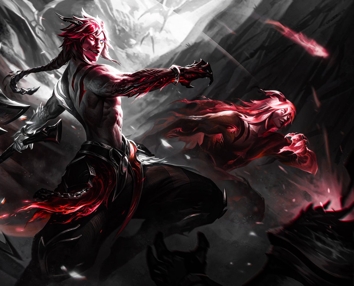 NubeNegra___'s tweet photo. Choose your form.

Night/Dawn bringer kayn edits.
#Kayn #Leagueoflegend #edit https://t.co/UtYvYPdRG6