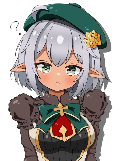 #パズドラ美容室
ショートヘアフィリス🌱 