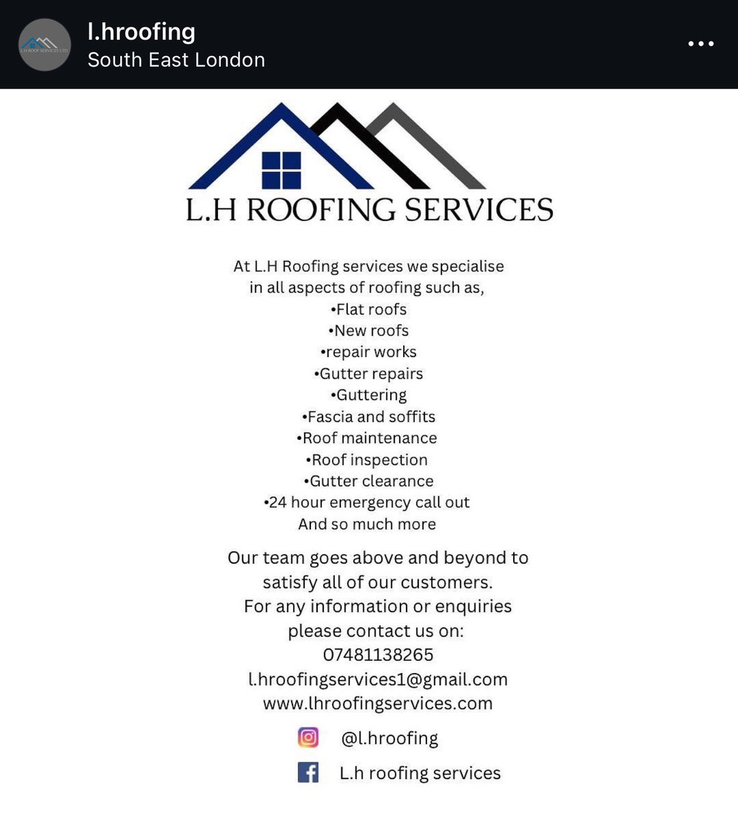 L.H Roofing 🫶🏼