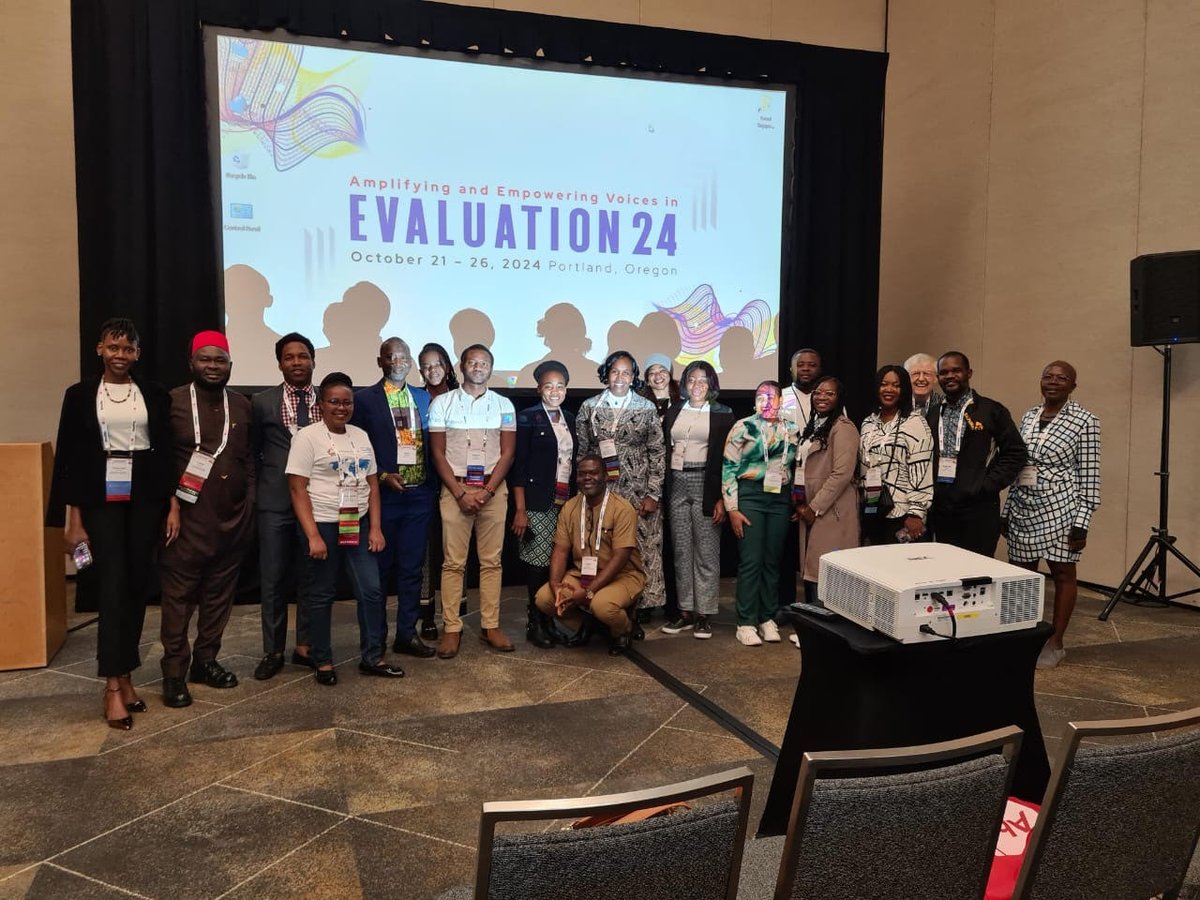 Eddah Kanini (@eddkan) on Twitter photo The best part of attending the <a href="/AEAamp/">American Eval Assn</a> 2024 Conference in Portland was the incredible networking! Connecting with inspiring colleagues & evaluators from around the world made it truly memorable. Together, we are strengthening the evaluation future! #AEA2024 <a href="/pongeweb/">๐ฐ๐
๐
๐พ๐
๐ฟ๐พ๐ฝ๐ถ๐ด</a> #Evaluation The best part of attending the <a href="/AEAamp/">American Eval Assn</a> 2024 Conference in Portland was the incredible networking! Connecting with inspiring colleagues & evaluators from around the world made it truly memorable. Together, we are strengthening the evaluation future! #AEA2024 <a href="/pongeweb/">๐ฐ๐
๐
๐พ๐
๐ฟ๐พ๐ฝ๐ถ๐ด</a> #Evaluation