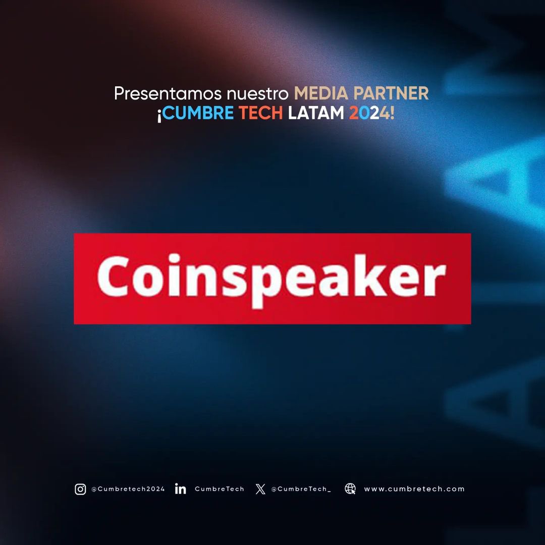 CUMBRETECH_'s tweet photo. 🔥Nos complace anunciar que el #Coinspeaker se une como media partner en CumbreTech Latam 2024.

Fundada en el primer trimestre de 2014 #CoinSpeaker es uno de los principales medios de comunicación escritos para todos aquellos interesados ​​en explorar noticias de negocios https://t.co/9CF840PwRL